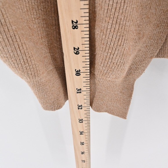 ANTHROPOLOGIE Cardigan Womens‎ Size OS Tan Dolman Sleeve Sweater Boho AKEMI KIN - Picture 4 of 11